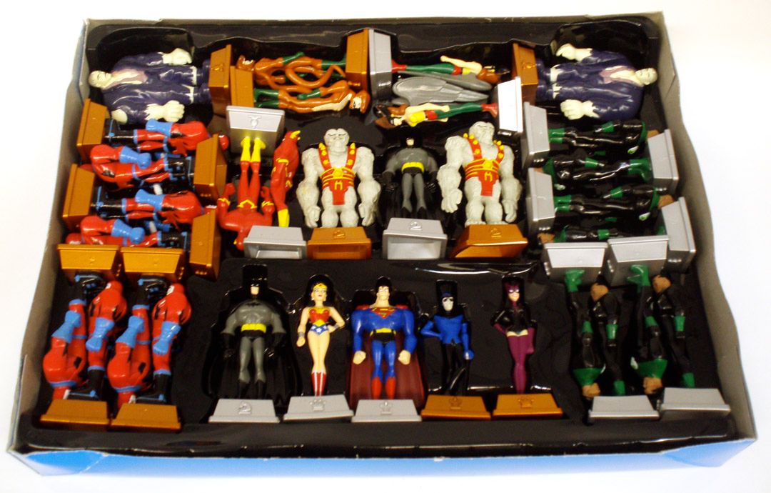 dc chess set justice league